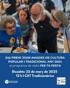 Premi Joan Amades 2024 al Fes Ta Festa