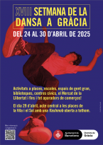 XVIII Cartell Setmana de la Dansa a Gracia