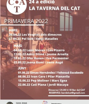 24a La Taverna del CAT I Pol Solé i Sergi Masalies I primavera 2022