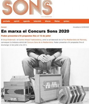 En marxa el Concurs Sons 2020