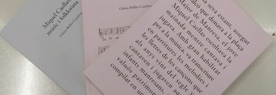 Miquel Caellas, músic i folklorista  La biblioteca del CAT 