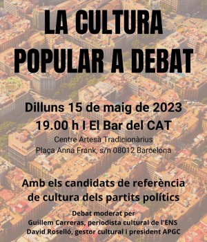 \"La cultura popular a debat\"