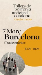Tallers de polifonia tradicional catalana. Cantar a Veus | El CAT acull