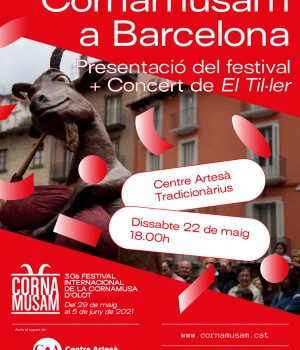 Cornamusam: Presentació de la 30a edició + Concert d’El Til·ler I CAT Tradicionàrius