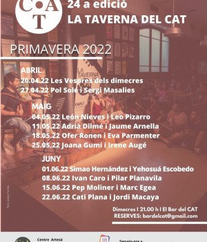 24a La Taverna del CAT I Pol Solé i Sergi Masalies I primavera 2022