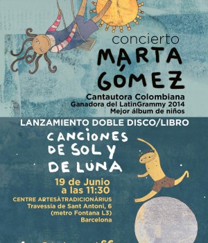 Flyer concierto sol y luna