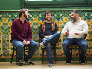 Carles Marigó, Manu Sabaté i David DomÃnguez