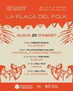 La Plaça del Folk 2026 - 22ª edició - 20 d'agost