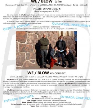 CARTELL A3 CONCERT WE BLOW