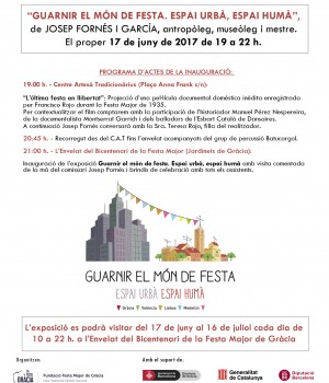 Invitació Guarnir el món de festa