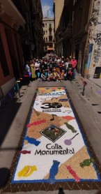 Catifa floral amb els Catifaires de L'Artesà | +TradPrimavera