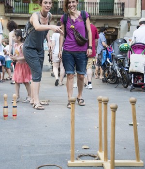 Cati Plana i Anaís Falcó, Cor de Carxofa i Nit de jocs I Plaça del Folk 2024